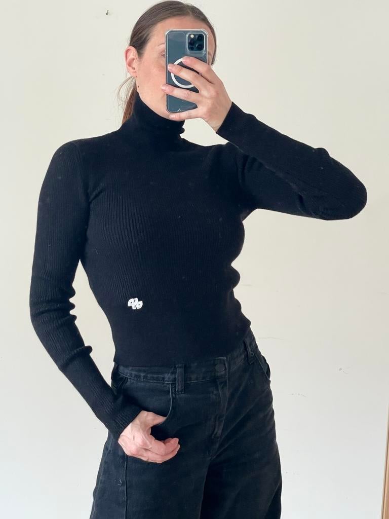 Patou Paris | wollen coltrui | minimalist | 34/36 | np €713, Ophalen of Verzenden, Zo goed als nieuw, Maat 34 (XS) of kleiner