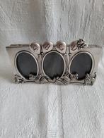 Verzilverd fotolijstje ABC voor baby foto's, Antiek en Kunst, Curiosa en Brocante, Ophalen of Verzenden