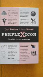 Perplexicon: Het abc van de nonsens - Boelens & Komrij, Ophalen of Verzenden, Gelezen, Tysger Boelens & Gerrit Komrij