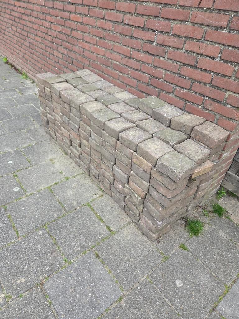 Gratis koppelstones, Ophalen, Gebruikt, Beton, Klinkers