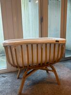 Childhome rotan wieg met wasbare hoes - Lichtgewicht, Kinderen en Baby's, Babywiegjes en Ledikanten, Ophalen, Zo goed als nieuw