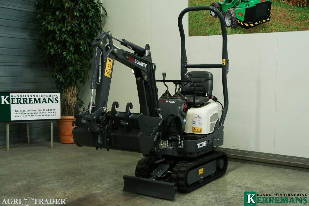 SCHAEFF TC08 / YANMAR SV08 Minigraver, Zakelijke goederen, Machines en Bouw | Kranen en Graafmachines, -, Niet opgegeven, Ophalen of Verzenden