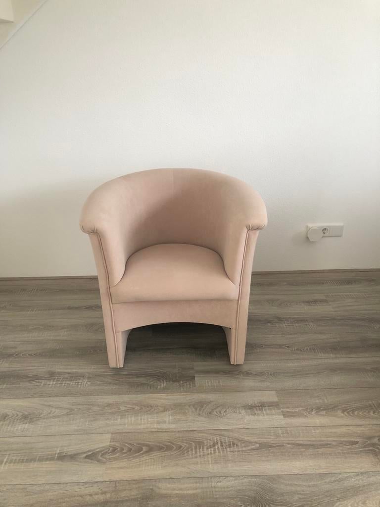 Mooie beige fauteuil van Sanders Meubelen - Zo goed als nieu, Ophalen, Overige kleuren, Zo goed als nieuw, Eén