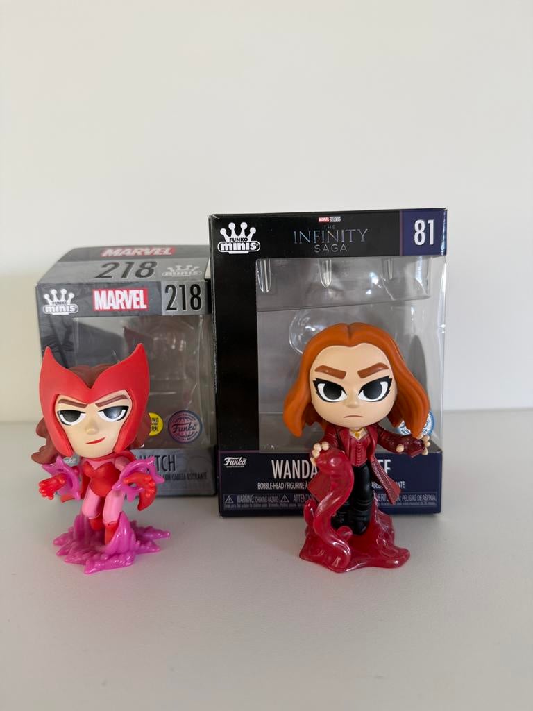 Scarlet witch / wanda maximof funko mini, Ophalen of Verzenden, Zo goed als nieuw