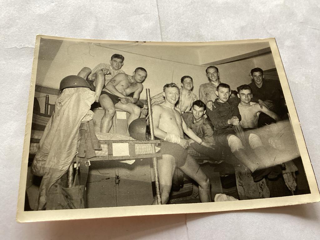 soldaten op de foto 7 x10 cm, Ophalen of Verzenden, Voor 1940, Overige onderwerpen