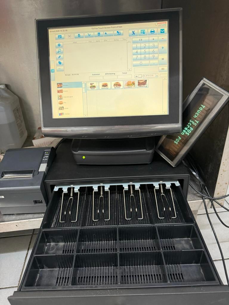 Horeca touch kassa systeem compleet met printer, Ophalen of Verzenden