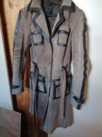 Suède jas dames Mt 38, Ophalen of Verzenden, Gedragen, Maat 38/40 (M), Bruin