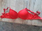BH 80d, Kleding | Dames, Ondergoed en Lingerie, Onbekend, Ophalen of Verzenden, Rood, BH