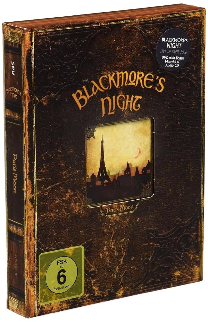 Ritchie Blackmore cd Dvd Paris Moon limited release box set, Ophalen of Verzenden, Zo goed als nieuw, Poprock