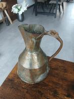 Antieke koperen schenkkan., Ophalen of Verzenden