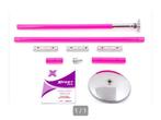 X-pole Xpert Pro Powdercoat pink danspaal, Ophalen, Gebruikt, Overige typen