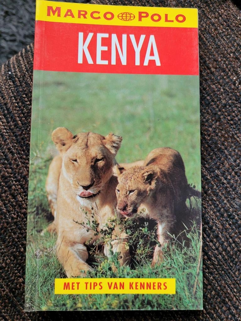 Kenia marco polo gids kenya afrika africa the big 5, Afrika, Ophalen of Verzenden, Zo goed als nieuw, Reisgids of -boek