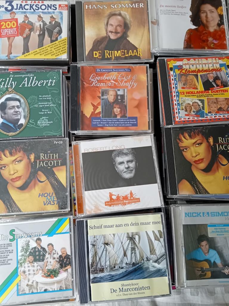 Diverse CD's: Pop, Nederlandstalig, Shantykoor, Ophalen, Gebruikt