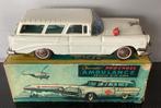1950s Blikken Bandai Chevrolet Red Cross Ambulance + doos, Antiek en Kunst, Antiek | Speelgoed, Ophalen