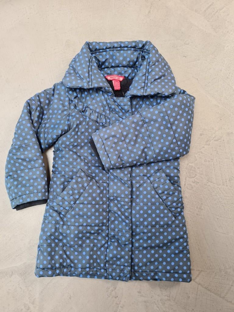 Mimpi - Polkadot winterjas - 110, Gebruikt, Meisje, Ophalen of Verzenden, Mim-pi