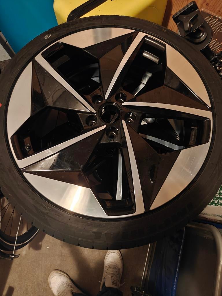20 inch GMP Eleos 5x112 nieuwe demo velgen met nieuwe banden, Ophalen, 215 mm, Banden en Velgen, Nieuw