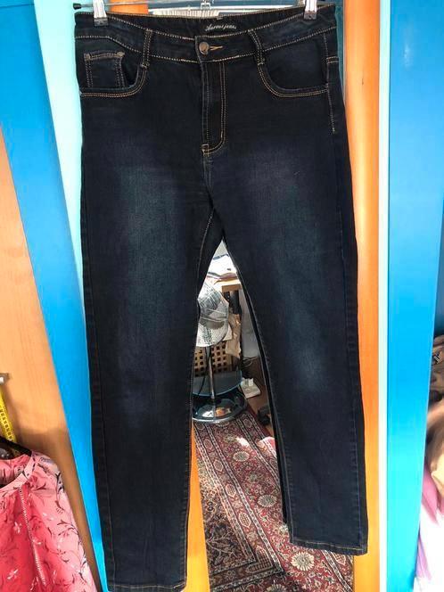 mooie nette donkerblauwe jeans Aureus 40 nieuw, Kleding | Dames, Broeken en Pantalons, Nieuw, Maat 38/40 (M), Blauw, Lang, Verzenden