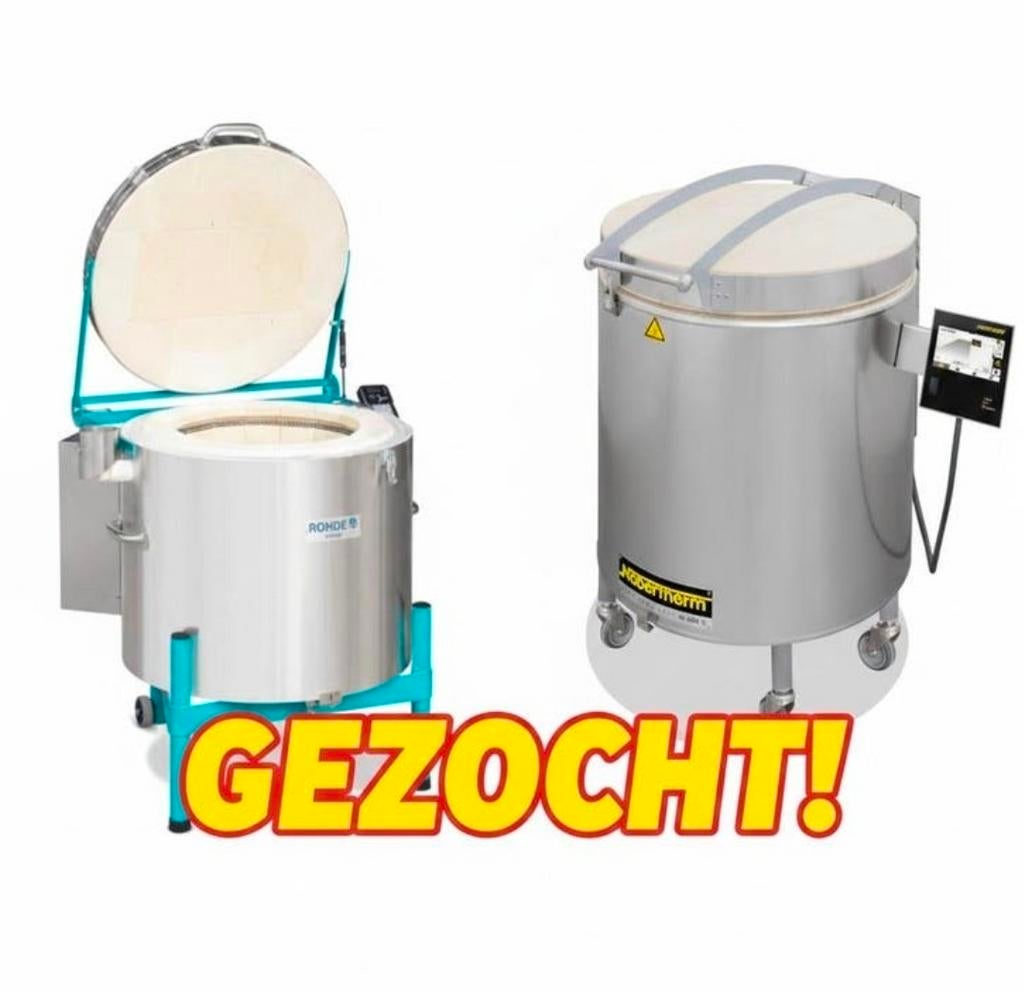Gezocht: Keramiekoven (Rohde of Nabertherm), Gebruikt, Machine, Elektrisch, Overige merken