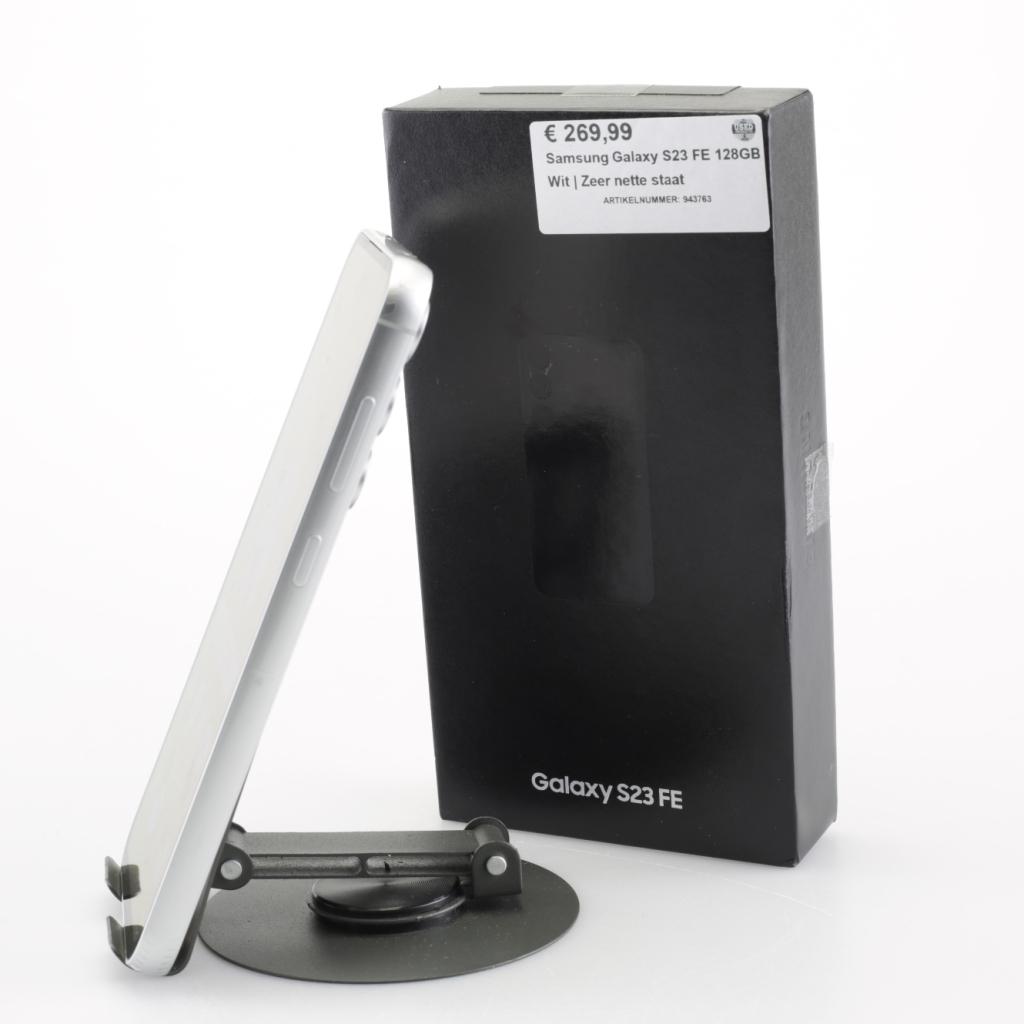 Samsung Galaxy S23 FE 128GB Wit | Zeer nette staat, Telecommunicatie, Mobiele telefoons | Samsung, Samsung, Zo goed als nieuw