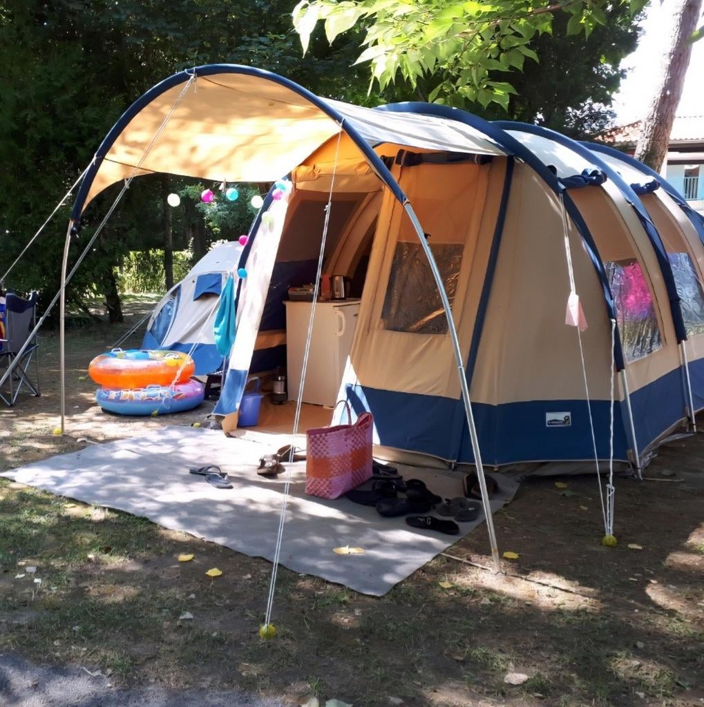 Tunneltent Michigan 4 (2) personen, Caravans en Kamperen, Tenten, Ophalen, Gebruikt