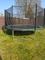 Gratis salta trampoline 420cm, met beschadigde rand, Ophalen, Gebruikt