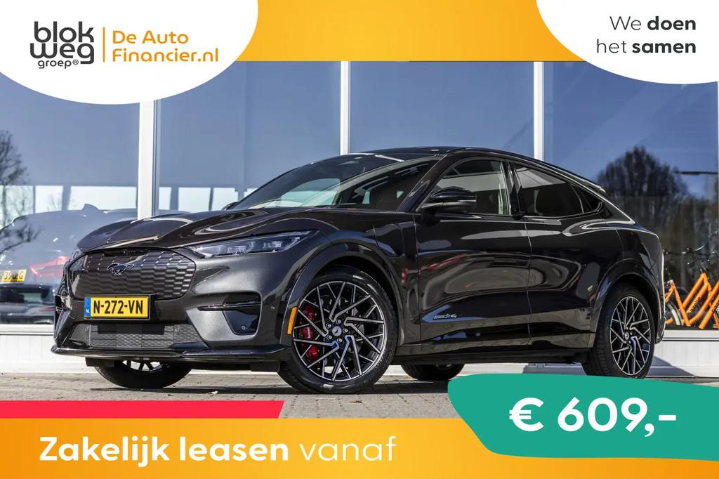 Ford Mustang Mach-E GT Extended AWD 98 kWh € 35.850,00, Auto's, Automaat, Gebruikt, 750 kg, Leder en Stof