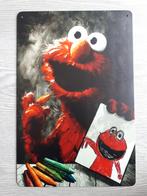 Elmo Sesamstraat 20x30 cm Reclamebord, Ophalen of Verzenden, Nieuw, Reclamebord