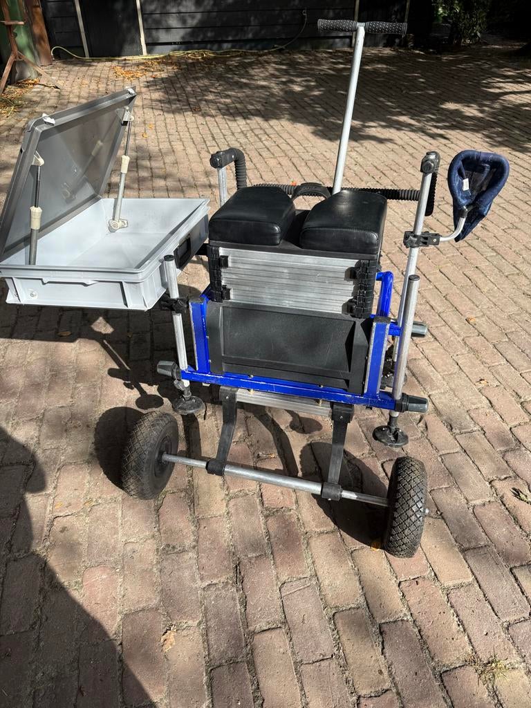 Rive viskist compleet met accessoires, Watersport en Boten, Hengelsport | Algemeen, Ophalen of Verzenden, Gebruikt, Overige typen