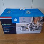 BK Premium+ pannenset NIEUW!, Huis en Inrichting, Keuken | Potten en Pannen, Nieuw, Pannenset, Ophalen of Verzenden, Rvs