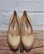 Sensunique - Mooie leren pumps maat 39 - Als Nieuw, Pumps, Beige, Sensunique, Nieuw