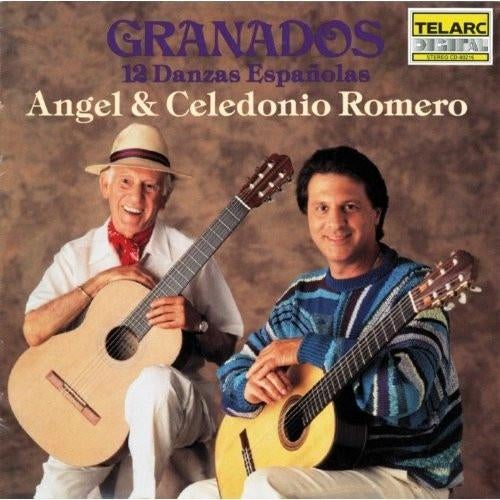 GRANADOS 12 danzas espanolas CD ROMERO TELARC, Ophalen of Verzenden, Romantiek, Zo goed als nieuw, Kamermuziek