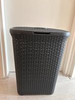 Donkergrijze wasmand van Curver 2 stuks smal model, Huis en Inrichting, Woonaccessoires | Prullenbakken, Ophalen, Kunststof, Gebruikt