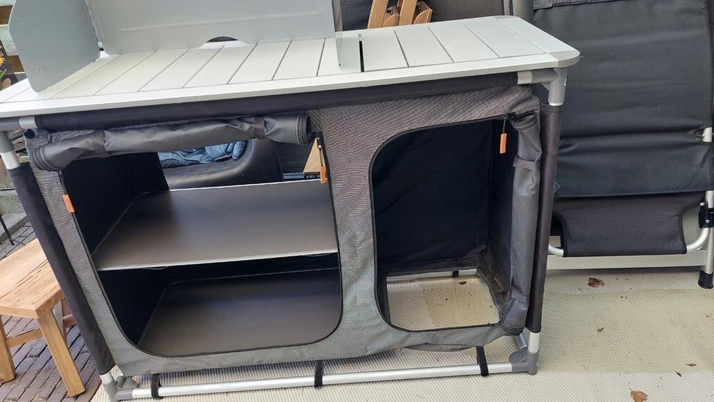 Camping keuken Obelink, Caravans en Kamperen, Kampeermeubelen, Zo goed als nieuw, Campingkast, Ophalen
