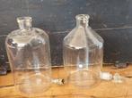 Twee vintage laboratoriumflessen.Schott & Gen. Mainz, Ophalen of Verzenden