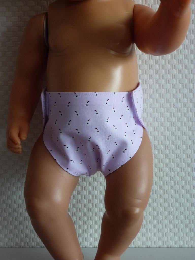 Luier past de baby born pop van 43 cm Poppenkleertjes, Ophalen of Verzenden, Nieuw, Babypop