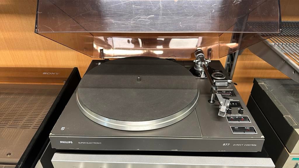 Philips draaitafel 877, Ophalen of Verzenden, Zo goed als nieuw, Philips