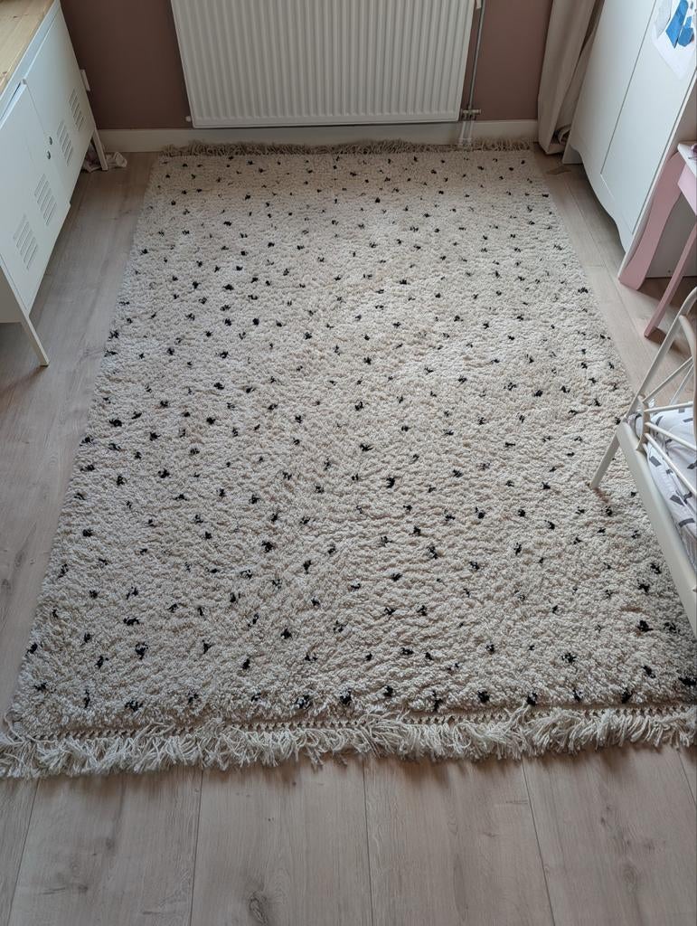 Groot hoogpolig vloerkleed Varamin van Karwei, Huis en Inrichting, Ophalen, 150 tot 200 cm, 200 cm of meer, Zo goed als nieuw