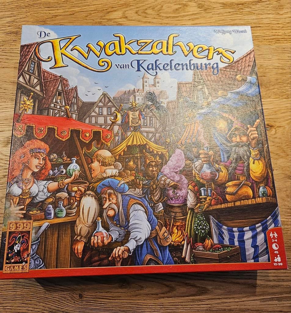 Spel De Kwakzalvers van Kakelenburg, Hobby en Vrije tijd, Ophalen, Zo goed als nieuw