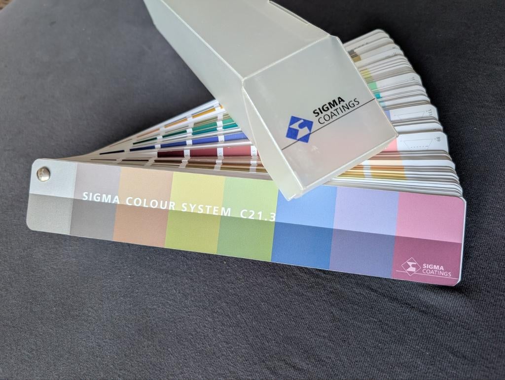 Sigma Colour System C21.3 kleurenwaaier, Ophalen of Verzenden, Nieuw