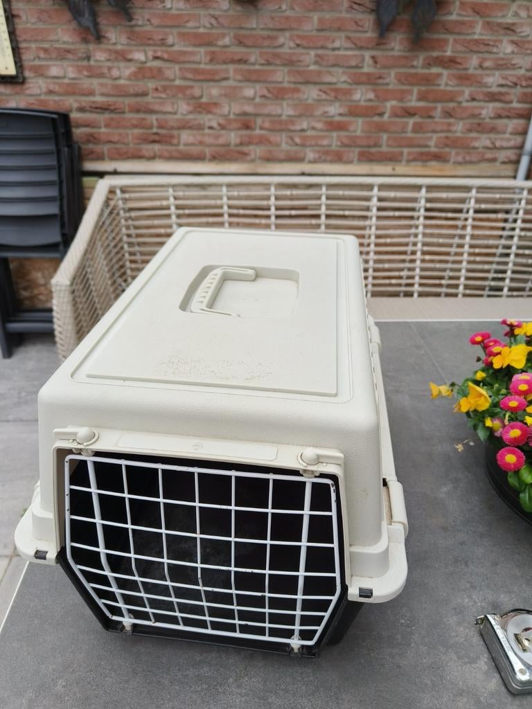 Reiskoffer voor kleinere huisdieren, Dieren en Toebehoren, Ophalen, Gebruikt, Minder dan 65 cm