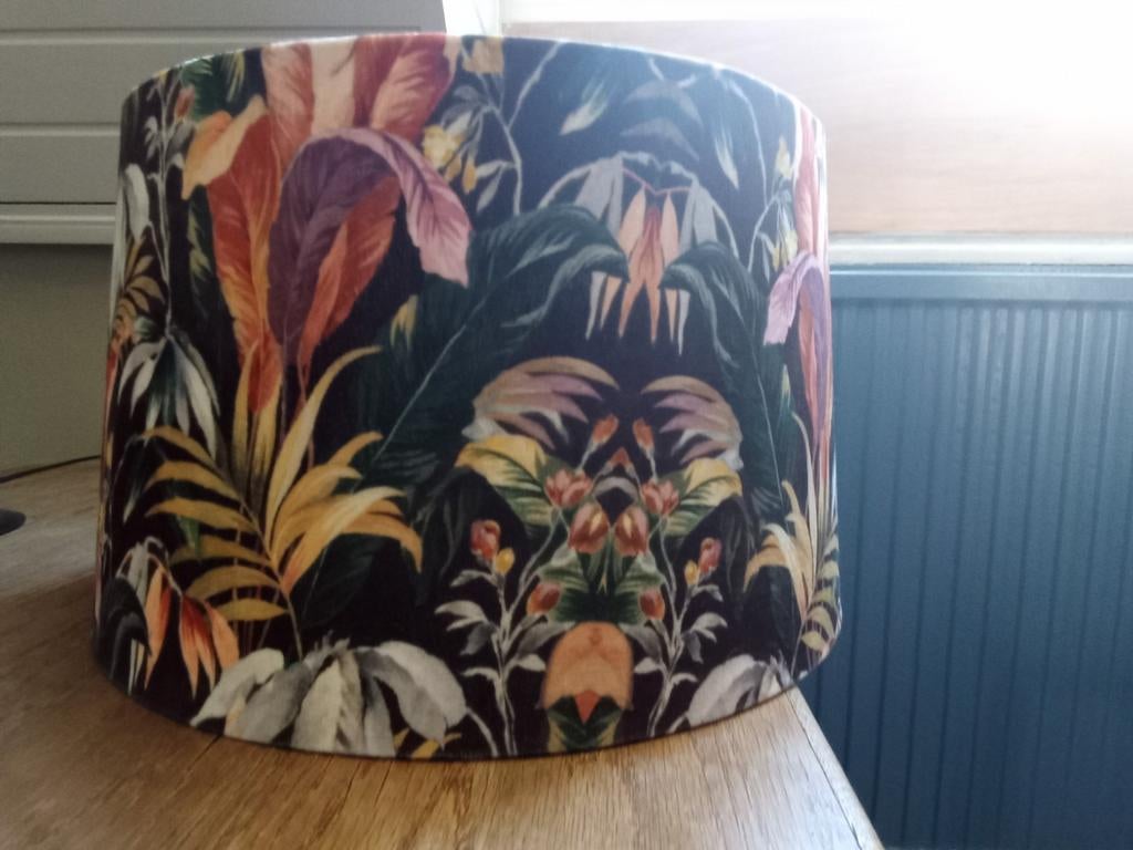 Lampenkap XXL multicolor, Ophalen, Minder dan 50 cm, Rond, Minder dan 50 cm