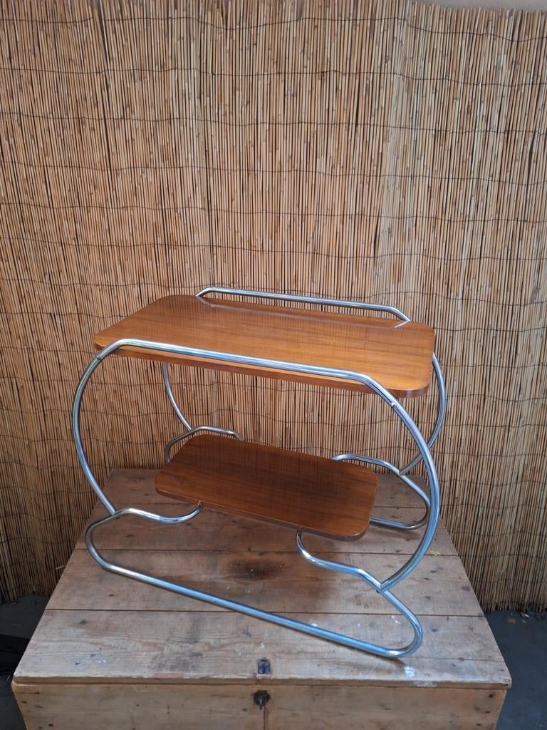 Bauhaus vintage bijzettafel, Ophalen, Huis en Inrichting