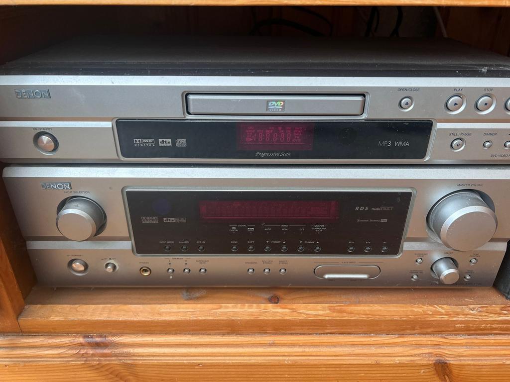 Complete DENON stereo set., Audio, Tv en Foto, Stereo-sets, Ophalen, Zo goed als nieuw, Denon