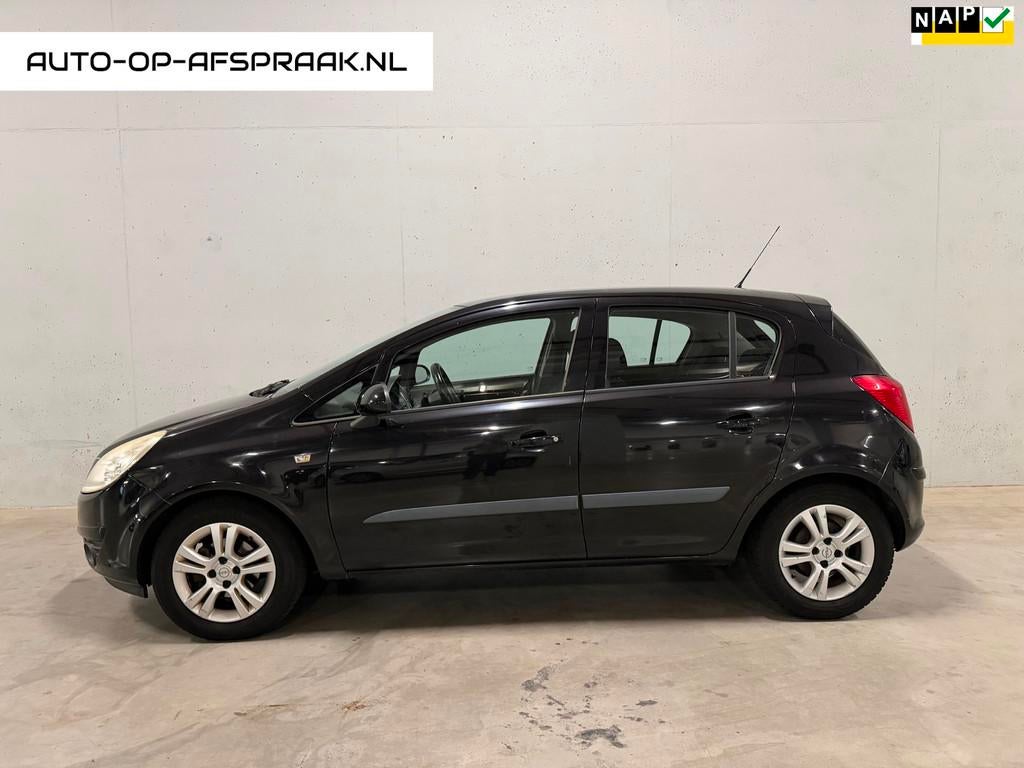 Opel Corsa 1.4-16V Enjoy 5drs. Airco Cruise Control APK NAP, Auto's, Opel, Bedrijf, Te koop, Corsa, ABS, Airbags, Airconditioning