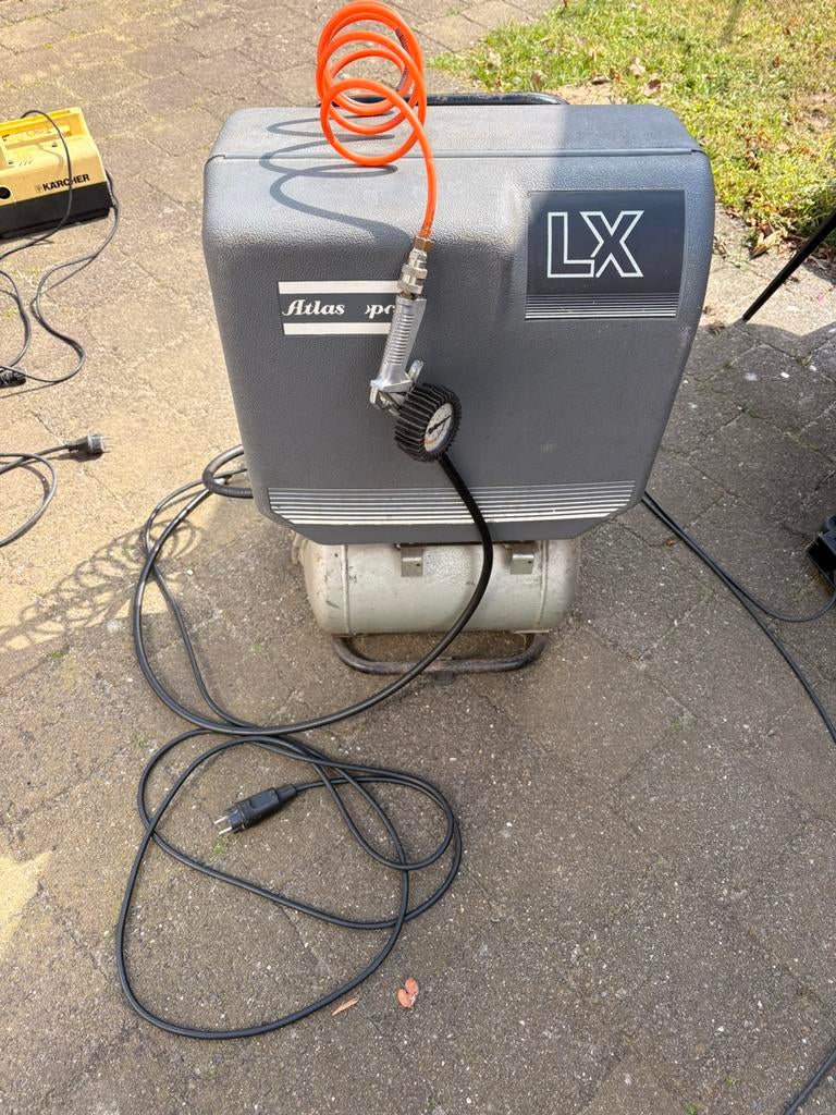 Compressor atlas Copco lx serie, Doe-het-zelf en Verbouw, Compressors, 100 liter of meer, Ophalen, Zo goed als nieuw