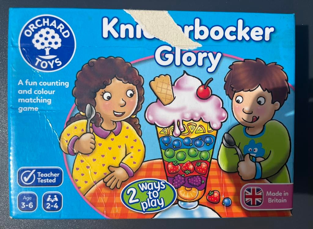 Orchard Toys Knickerbocker Glory Game, Ophalen, Gebruikt
