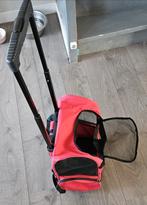 Rugzak hond, Ophalen