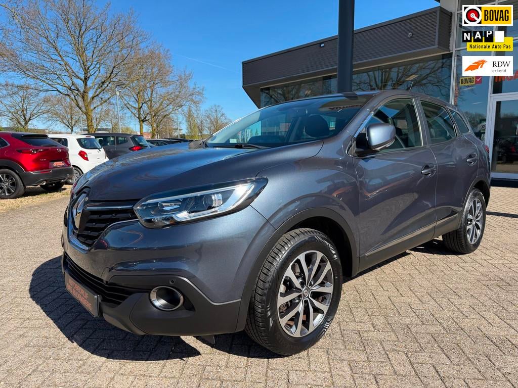 Renault Kadjar 1.2 TCe Limited, Navi, Cruise, etc., Auto's, Renault, Voorwielaandrijving, Kadjar, Stof, 4 cilinders