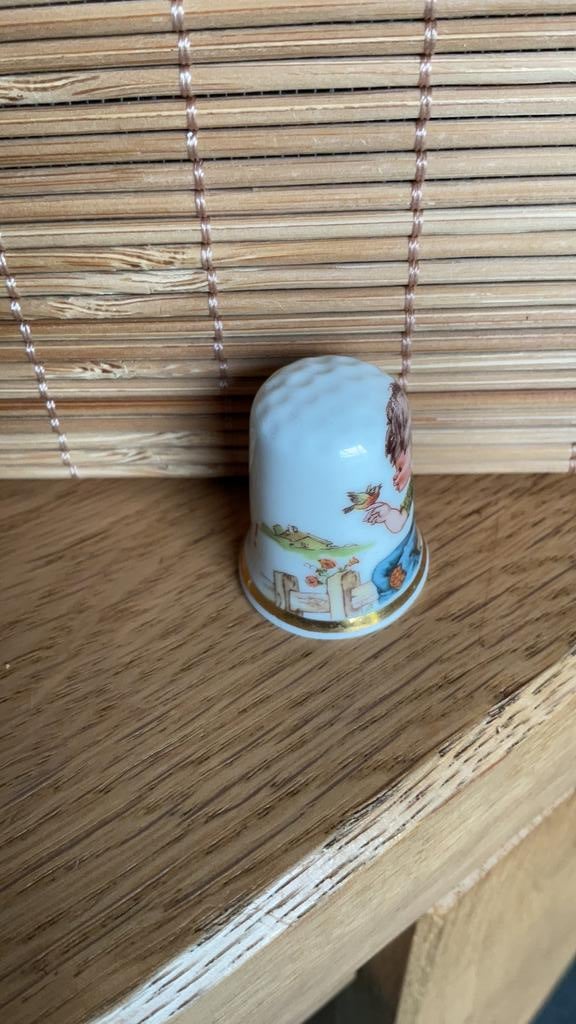 Voor moeder vingerhoed vingerhoedje vingerhoedjes, Verzenden, Nieuw, Porselein, Nederland