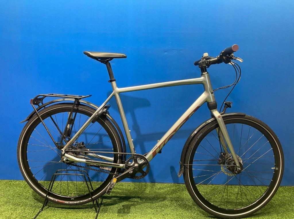 Koga F3 6.0 Belt Alfine 11 Heren Silver Smoke 60cm 2018, Overige merken, Gebruikt, -, - 0
-, NL